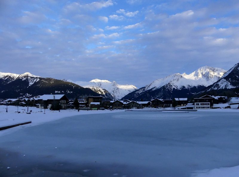 Le Praz village in the Courchevel valley