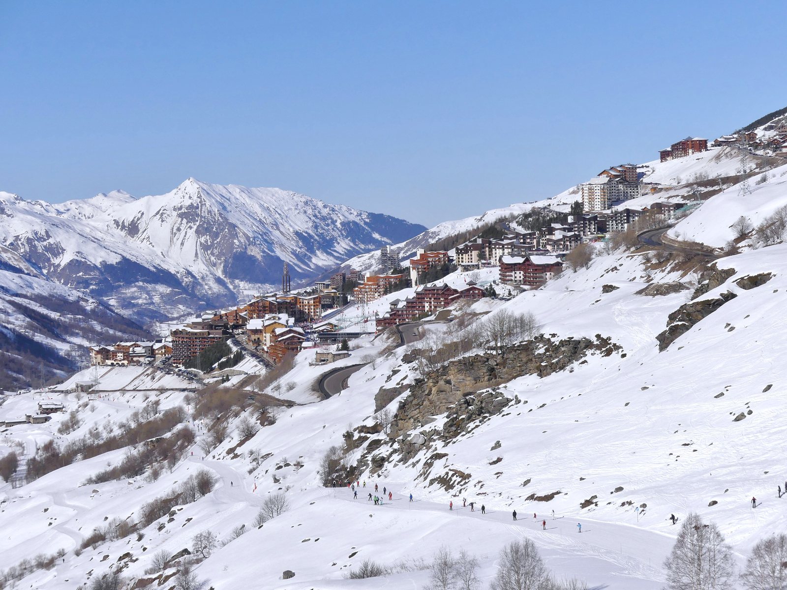 Les Menuires and its slopes