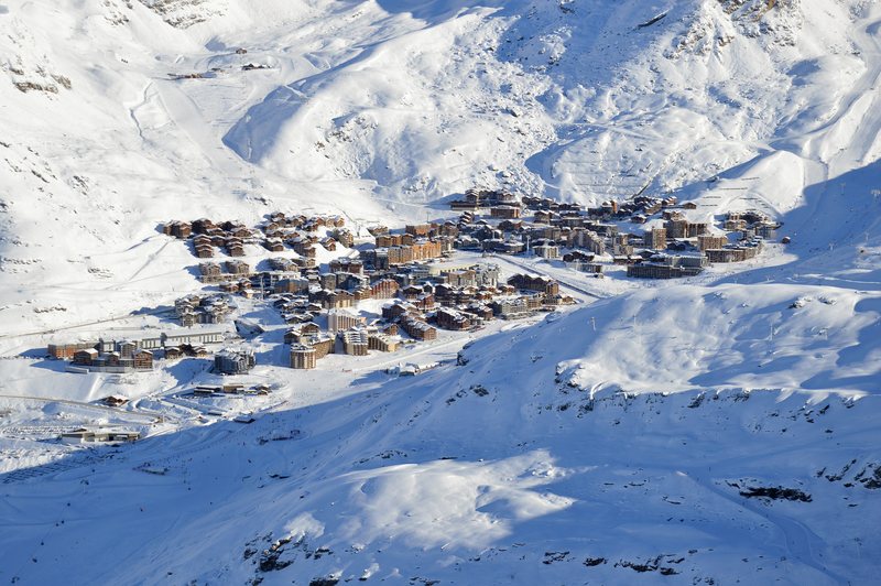 Val Thorens, the highest village in the 3 Vallees